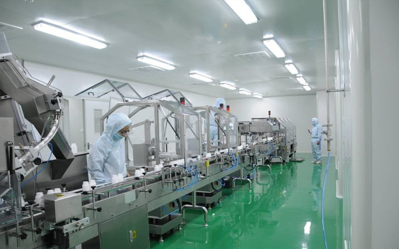 上海食品工廠-無塵凈化車間裝修工程