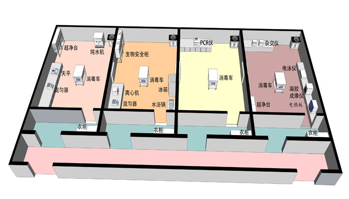 無(wú)塵實(shí)驗(yàn)室裝修面積規(guī)劃設(shè)計(jì)